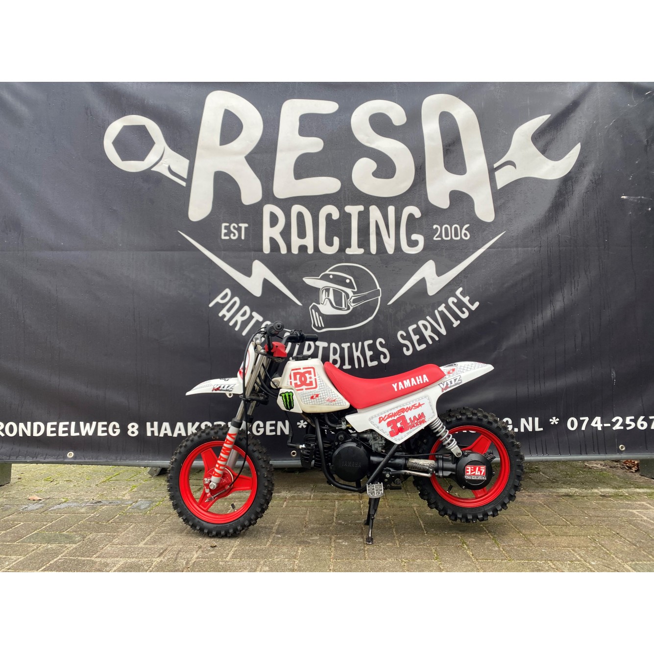 Yamaha | PW50 Rood Wit